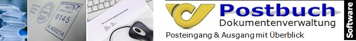 Postbuch - Posteingang und Postausgang im Griff